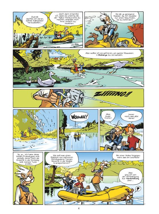 Produktbild: Spirou und Fantasio 45: Flut &uuml;ber Paris