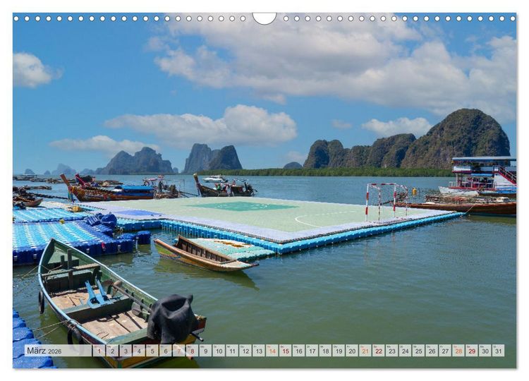 Produktbild: Thailand - Die Sch&ouml;nheit Asiens (Wandkalender 2026 DIN A3 quer), CALVENDO Monatskalender