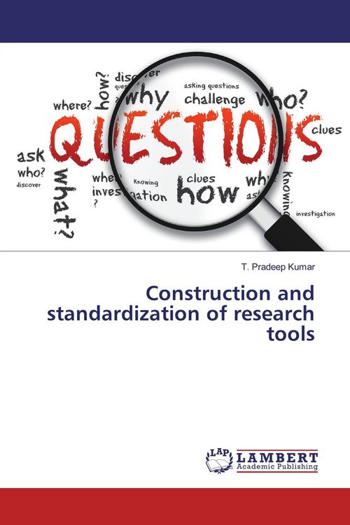 Produktbild: Construction and standardization of research tools
