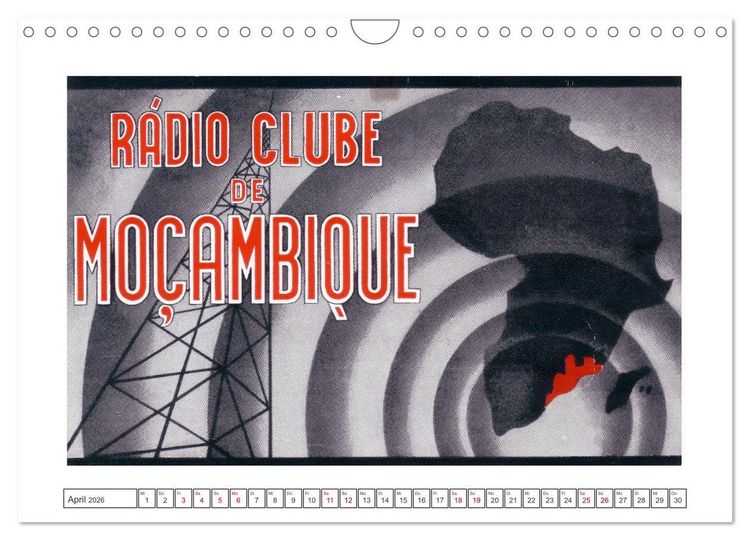 Produktbild: Radio Nostalgie Karten aus aller Welt (Wandkalender 2026 DIN A4 quer), CALVENDO Monatskalender