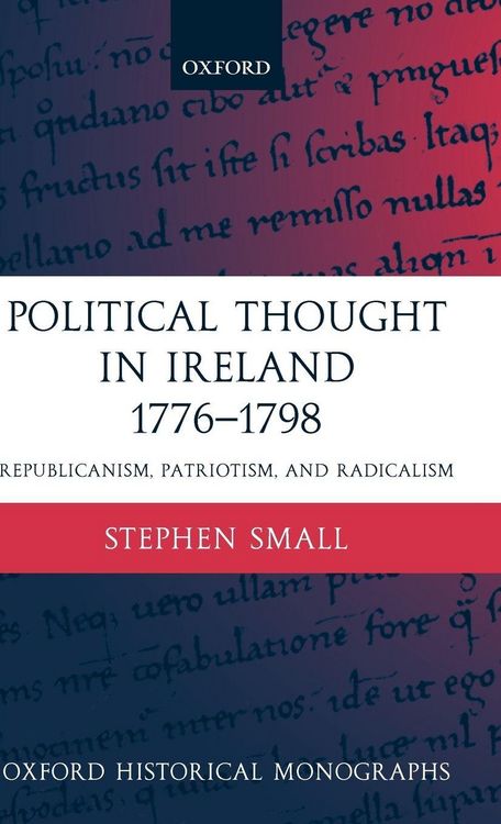 Produktbild: Political Thought in Ireland 1776-1798