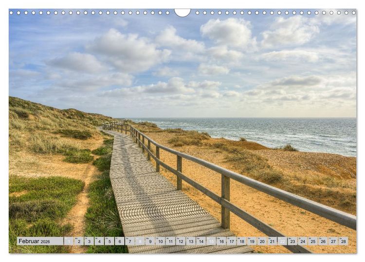 Produktbild: Wundersch&ouml;ne Nordsee - Faszinierende K&uuml;stenlandschaften (Wandkalender 2026 DIN A3 quer), CALVENDO Monatskalender