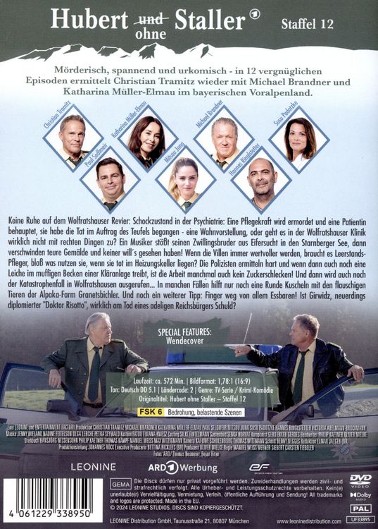 Produktbild: 2Hubert ohne Staller - Staffel 12 [3 DVDs]