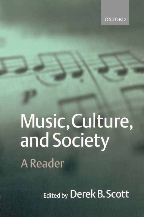 Produktbild: Music, Culture, and Society