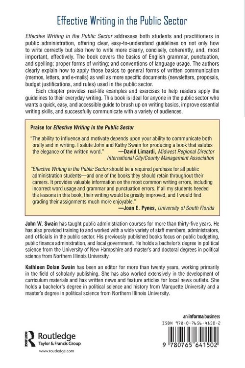 Produktbild: Effective Writing in the Public Sector