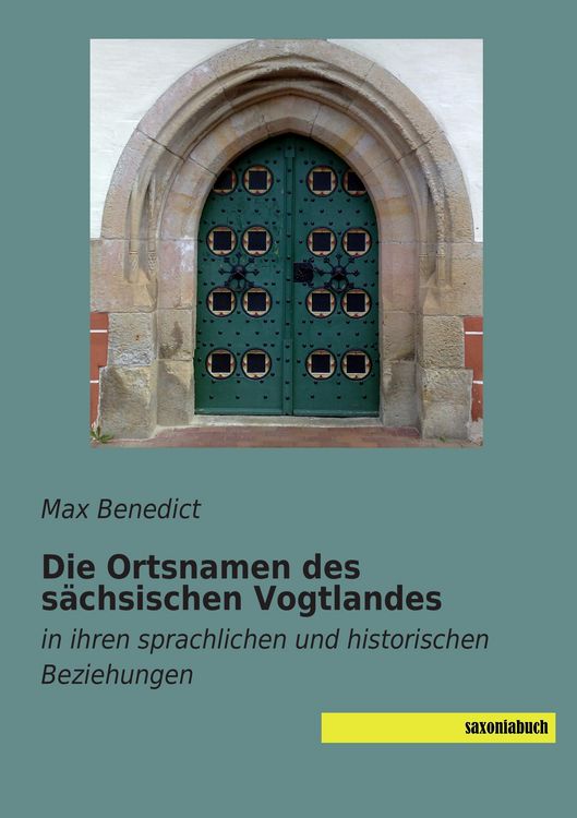 Produktbild: Die Ortsnamen des s&auml;chsischen Vogtlandes