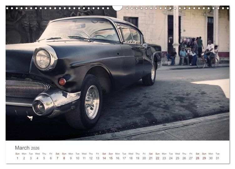 Produktbild: Cuban Cars (Wall Calendar 2026 DIN A3 landscape), CALVENDO 12 Month Wall Calendar