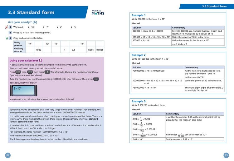 Produktbild: WHITE ROSE AQA GCSE FOUND SB1