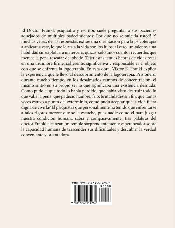 Produktbild: El Hombre En Busca Del Sentido