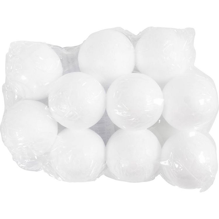 Produktbild: Creativ Company Styropor-Kugeln, D 3 cm, Wei&szlig;, 10 Stk