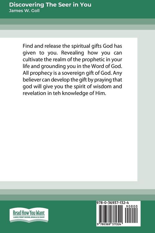 Produktbild: Discovering the Seer in You