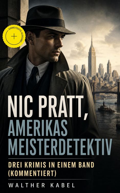 Produktbild: Nic Pratt, Amerikas Meisterdetektiv - Drei Krimis in einem Band (Kommentiert)
