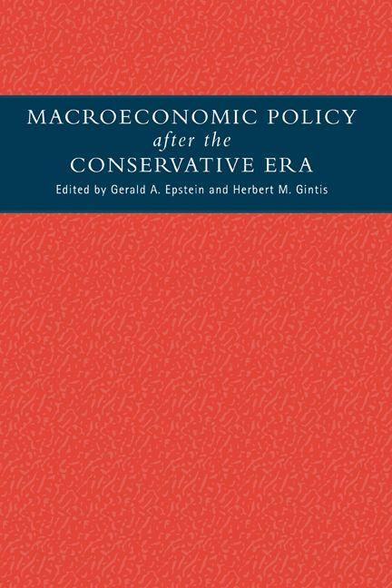 Produktbild: Macroeconomic Policy After the Conservative Era