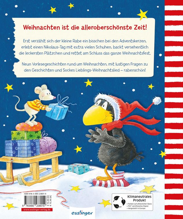 Produktbild: Der kleine Rabe Socke: Bald ist Weihnachten!