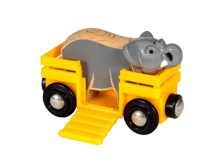 Produktbild: BRIO World - Tierwaggon Elefant