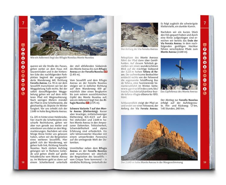 Produktbild: KOMPASS Wanderf&uuml;hrer Dolomiten H&ouml;henweg 1 bis 3, 71 Touren mit Extra-Tourenkarte