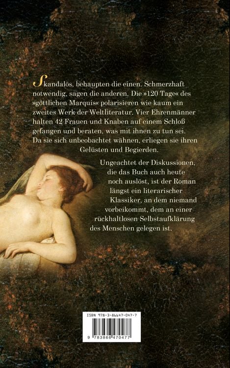 Produktbild: Die 120 Tage von Sodom (de Sade)