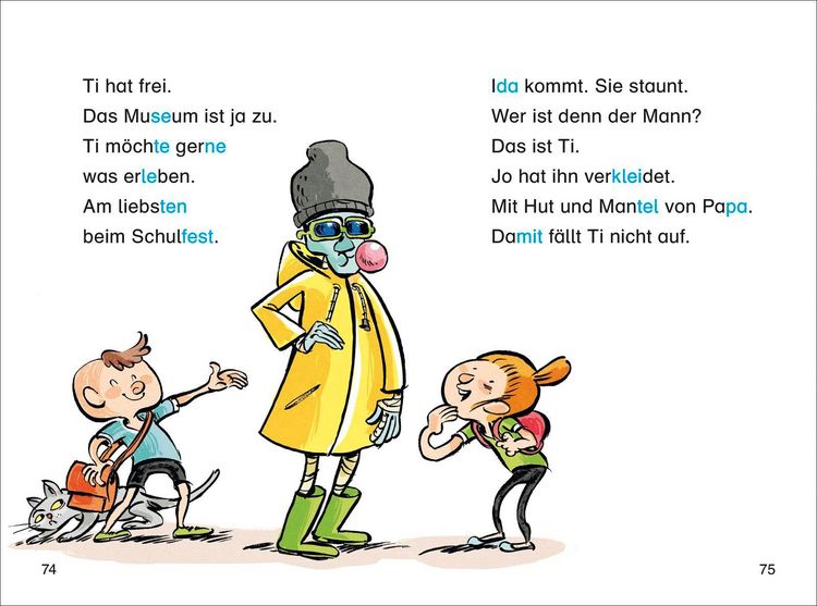 Produktbild: Duden Leseprofi &ndash; Silbe-f&uuml;r-Silbe: Mein Mitsch&uuml;ler, die Mumie, 1. Klasse (Doppelband)