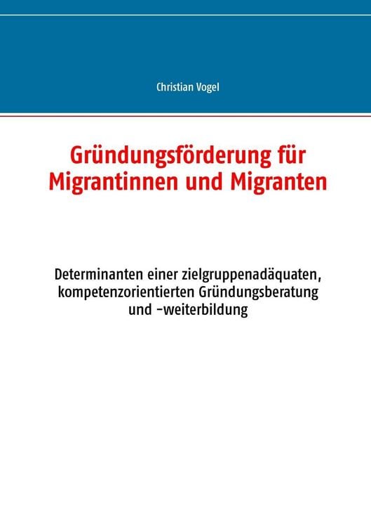 Produktbild: Gr&uuml;ndungsf&ouml;rderung f&uuml;r Migrantinnen und Migranten