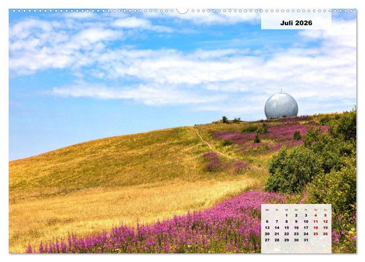 Produktbild: Rh&ouml;ner R&ouml;schen - ein Sommerm&auml;rchen in der Hochrh&ouml;n (Wandkalender 2026 DIN A2 quer), CALVENDO Monatskalender