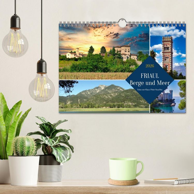 Produktbild: Friaul, Berge und Meer (Wandkalender 2026 DIN A4 quer), CALVENDO Monatskalender