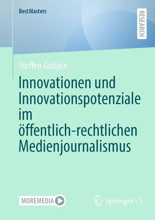 Produktbild: Innovationen und Innovationspotenziale im öffentlich-rechtlichen Medienjournalismus