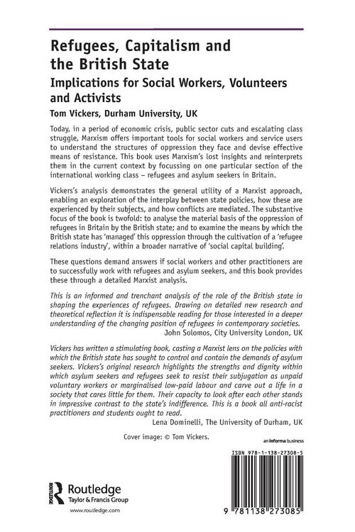 Produktbild: Refugees, Capitalism and the British State