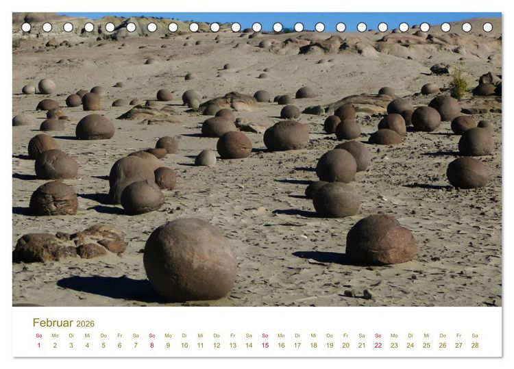 Produktbild: Weites Argentinien (Tischkalender 2026 DIN A5 quer), CALVENDO Monatskalender
