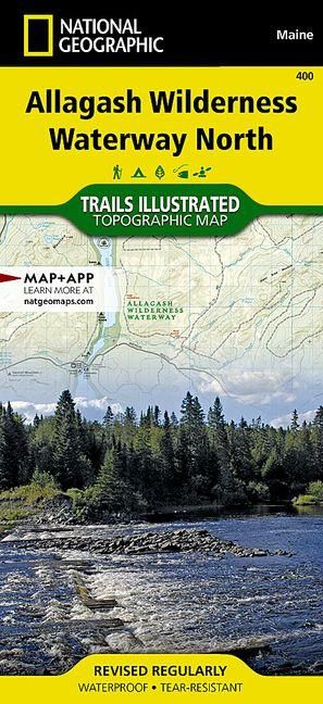 Produktbild: Allagash Wilderness Waterway North Map