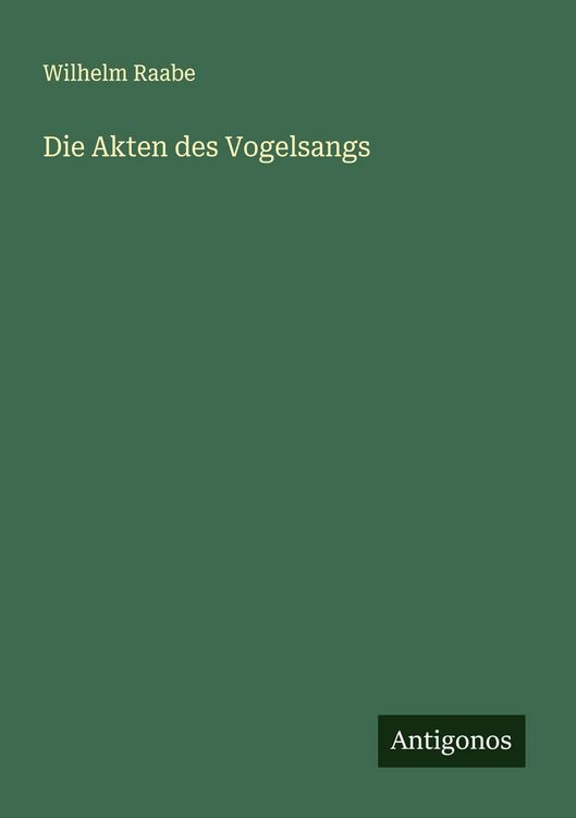 Produktbild: Die Akten des Vogelsangs