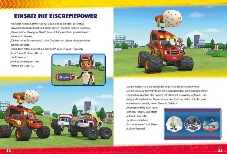 Produktbild: Blaze und die Monstermaschinen: Das gro&szlig;e Vorlesebuch