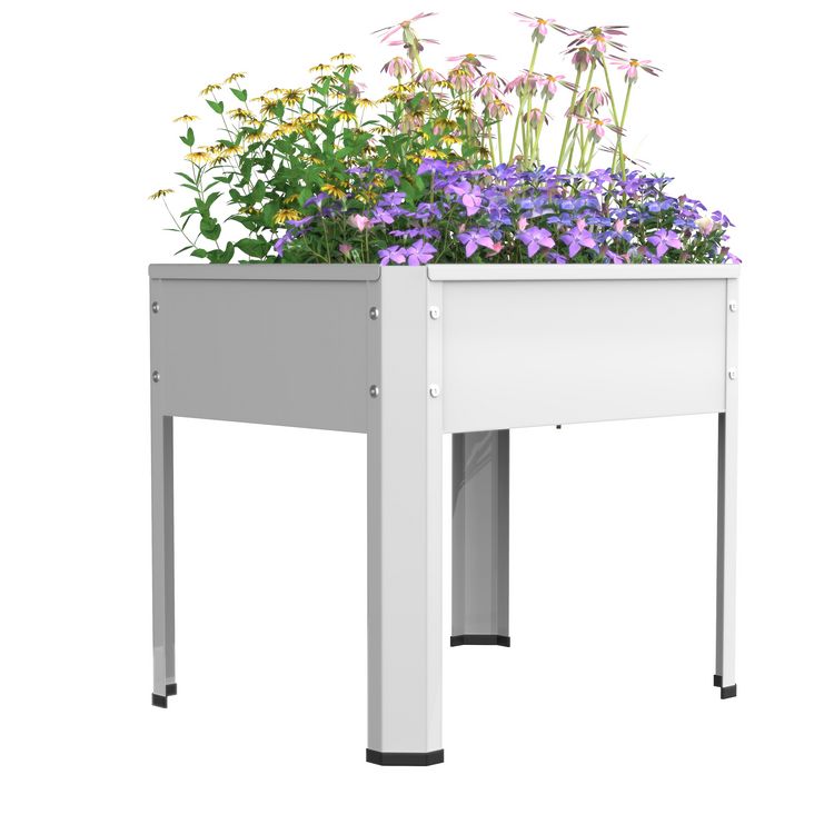 Produktbild: Metall Beet Pflanzkasten Hochbeet 50x40 Balora M