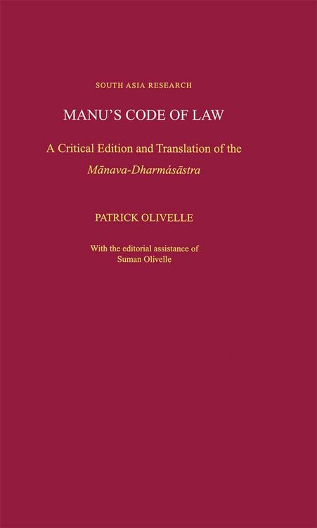 Produktbild: Manu's Code of Law