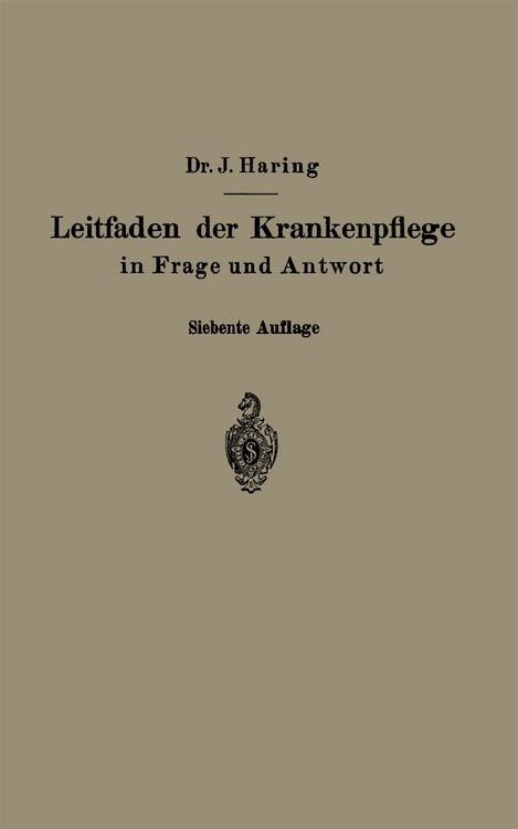 Produktbild: Leitfaden der Krankenpflege in Frage und Antwort