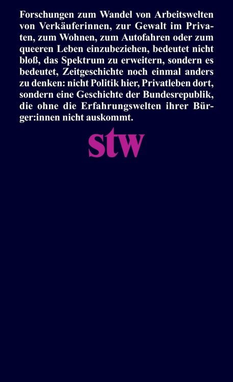 Produktbild: Neue Wege zu einer Geschichte der Bundesrepublik