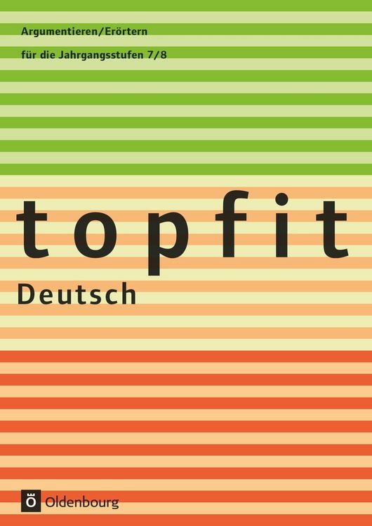 Produktbild: Topfit Deutsch - 7./8. Jahrgangsstufe