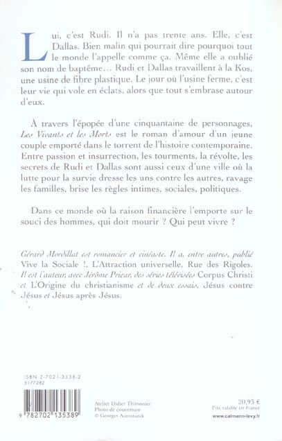 Produktbild: Les vivants et les morts