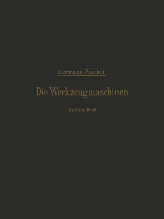 Produktbild: Die Werkzeugmaschinen