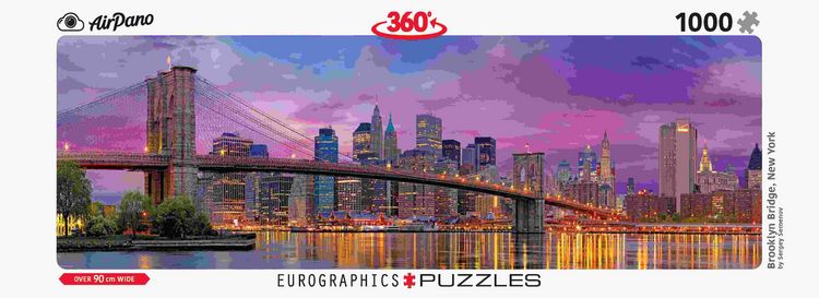 Produktbild: Brooklyn Bridge Panoramic 1000pc