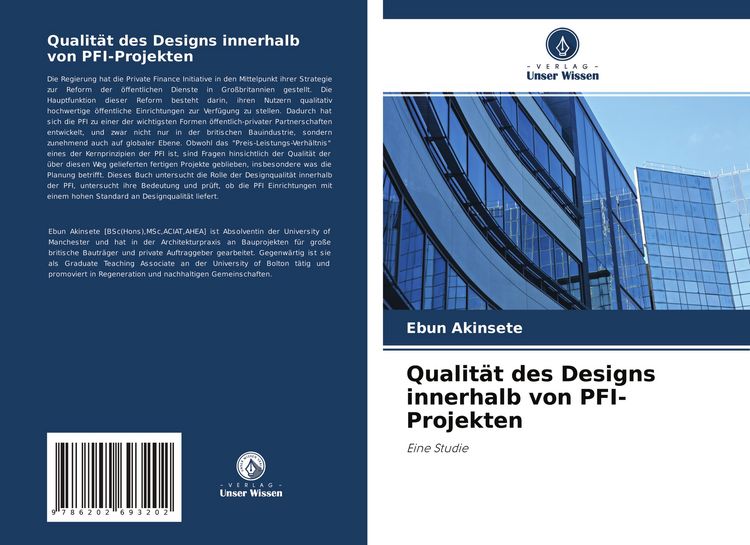 Produktbild: Qualit&auml;t des Designs innerhalb von PFI-Projekten