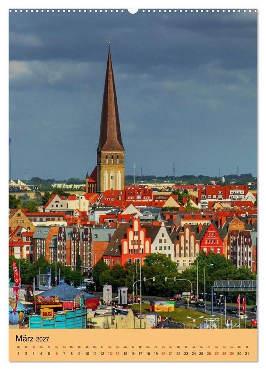 Produktbild: SAIL Rostock-Warnem&uuml;nde. Du bist so sch&ouml;n (Wandkalender 2027 DIN A2 hoch), CALVENDO Monatskalender