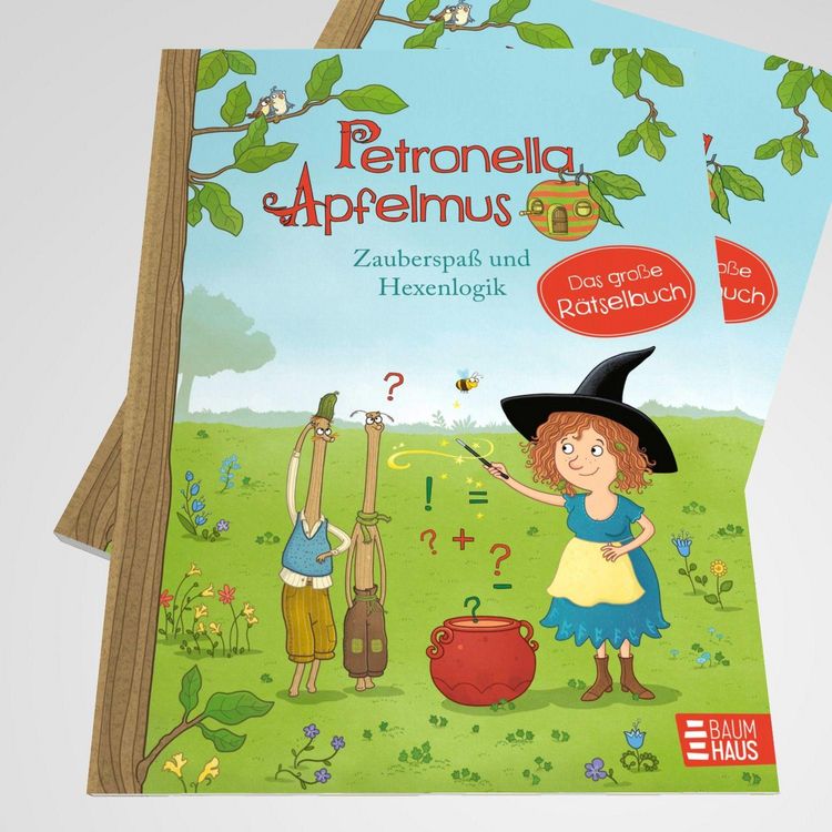 Produktbild: Petronella Apfelmus - Zauberspa&szlig; und Hexenlogik. Das gro&szlig;e R&auml;tselbuch