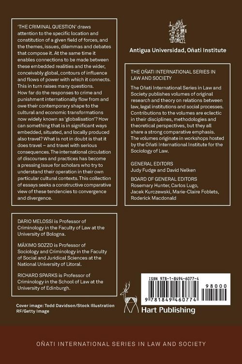 Produktbild: Travels of the Criminal Question