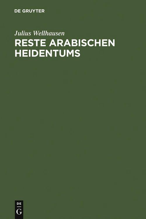 Produktbild: Reste arabischen Heidentums