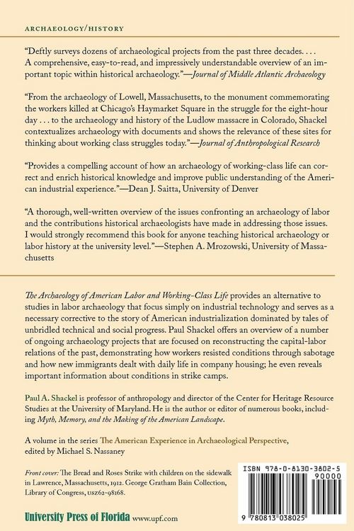 Produktbild: The Archaeology of American Labor and Working-Class Life