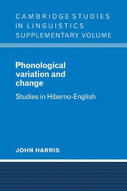 Produktbild: Phonological Variation and Change
