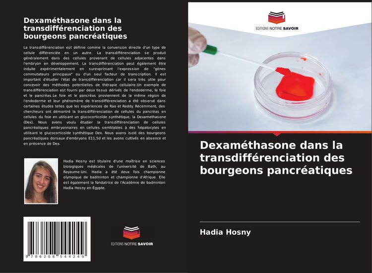 Produktbild: Dexam&eacute;thasone dans la transdiff&eacute;renciation des bourgeons pancr&eacute;atiques
