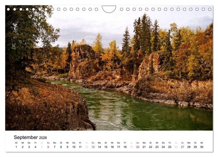 Produktbild: Kanadische Landschaften 2026 (Wandkalender 2026 DIN A4 quer), CALVENDO Monatskalender