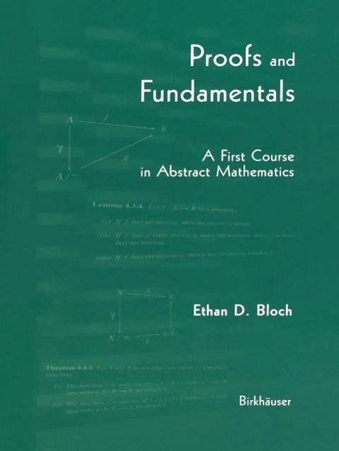 Produktbild: Proofs and Fundamentals
