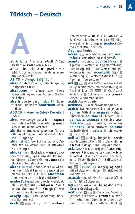 Produktbild: Langenscheidt Praktisches W&ouml;rterbuch T&uuml;rkisch